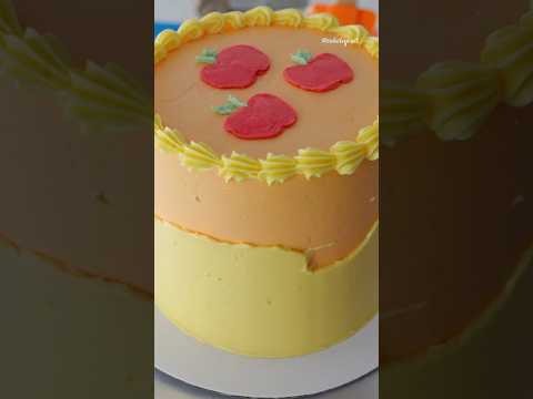 Apple Jack Buttercream Cake #mylittlepony #cakedecorating