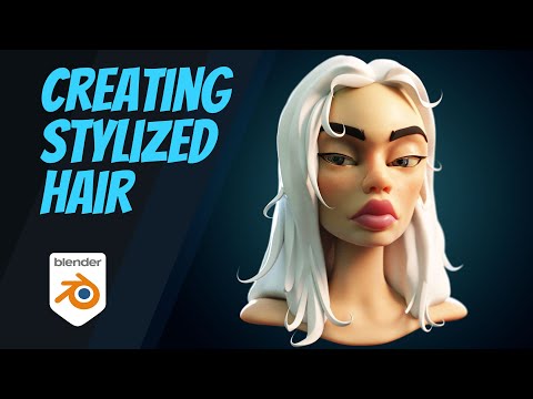 Create Stylized Hair - Blender 3