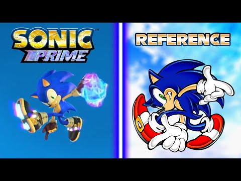 References In Sonic Prime