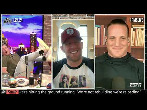 JJ Watt and Boston Connor go OFF THE RAILS 😂 | The Pat McAfee Show