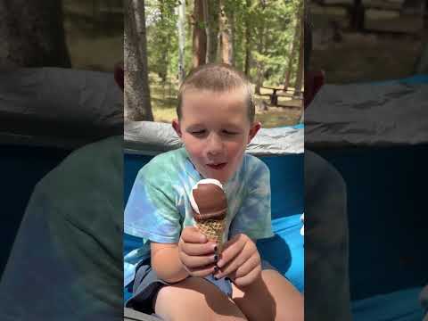 Ice cream all week long while camping!? #BeatTheHeat