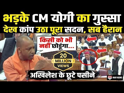 फायरब्रांड CM योगी की दहाड़ सुन कांप उठा पूरा सदन, उड़े विरोधियों के होश, सब हो गए हैरान