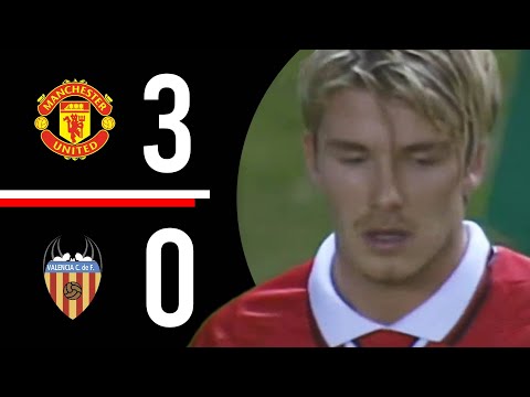 Manchester United v Valencia | Champions League HIGHLIGHTS | 1999/2000