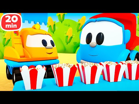 Невероятная МАШИНА: попкорн от Левы!🍿 Мультики Грузовичок Лева