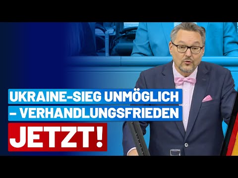 Ukraine-Sieg unmöglich – Verhandlungsfrieden jetzt! - Stefan Keuter - AfD-Fraktion im Bundestag