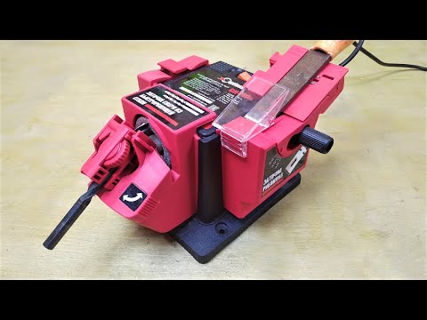 НИКОГДА НЕ ПОКУПАЙТЕ универсальный станок для заточки ножей, сверл, стамесок!