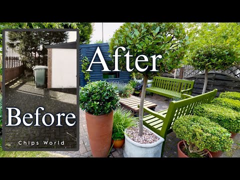 Shabby Space: Designed, Styled, Transformed #smallgardenideas #gardendesign #patiostyle