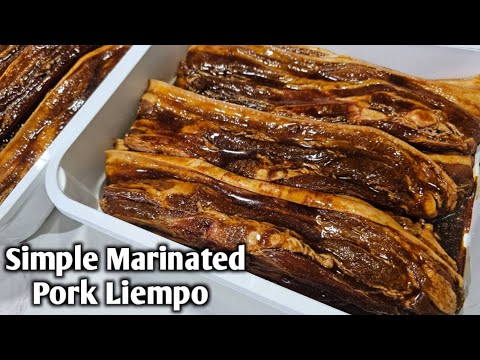 PORK LIEMPO pang BBQ na timpla na pwede kang kumita