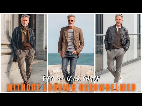 These 20 Outfits Make Men Over 50 Look Sharp, Not Overdressed - men's fashion