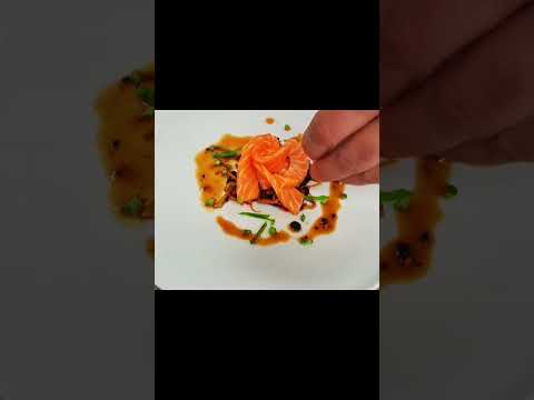 sashimi salmon, miso, wakame #food #chef #cookingwithfrenchy
