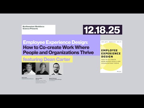 TALREOS Webinar Employee Experience Design with Dean Carter