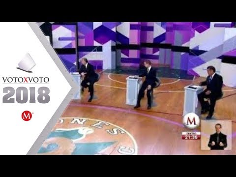 Segundo debate presidencial 2018, video completo