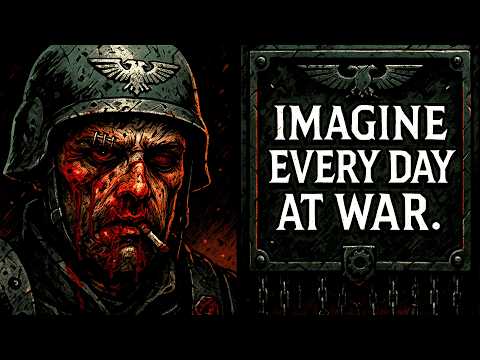Daily Life on a Fortress World in WH40K… Is Basically WAR Every Morning!