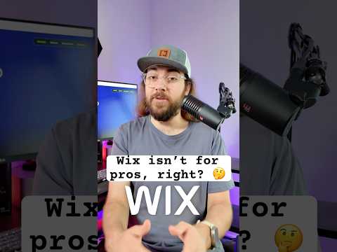 Wix isn’t for professionals, right? 🤔