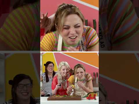 This Is An Impossible Task For Kimmy! #challenge #eating #food #silent #funny #shorts