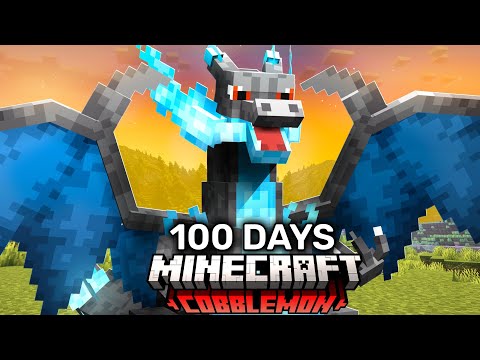 I Spent 100 Days as MEGA POKEMON TRAINER VS. my Rival! (Duos Cobblemon)