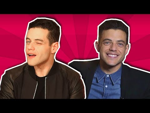 rami malek being insanely attractive for 9 minutes straight