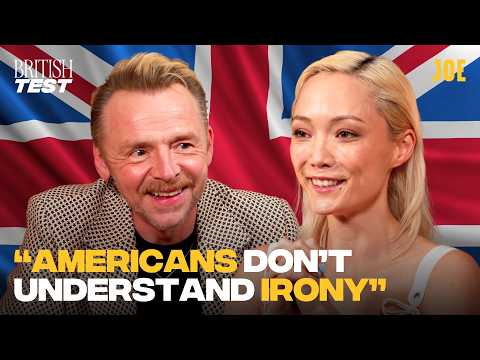 Simon Pegg & Pom Klementieff Take On British Humour, Tea Making, British Sayings & More