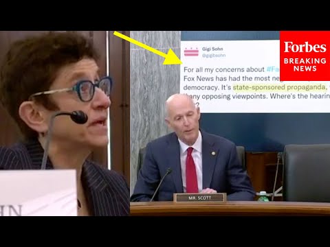 'It Is Pretty Disturbing': Rick Scott Confronts FCC Nominee With Her Own Tweets