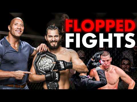 The Biggest Hyped MMA Fights That Completely Flopped