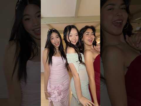 Winter formal! @ItsGioChewy @dayswithcamila #dress #transition #highschool #bestfriend