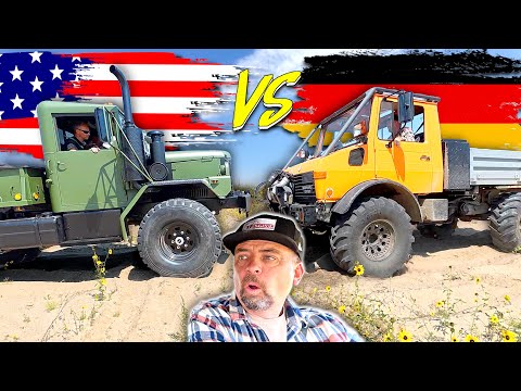 Tank Trap vs Bobbed Deuce vs Unimog: Which Truck Gets Trapped? 