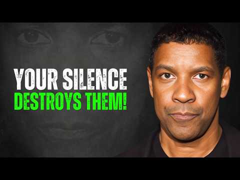 They Didn’t Fear Your Anger — But Your Silence Terrified Them | Denzel Washington Motivation