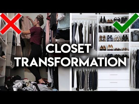 CLOSET ORGANIZATION + CLOSET TOUR **FINALLY**
