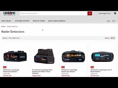 Uniden Radar Detector Sale: Save up to $50