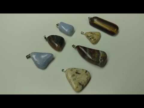 Making Pendants from Tumbled Stones