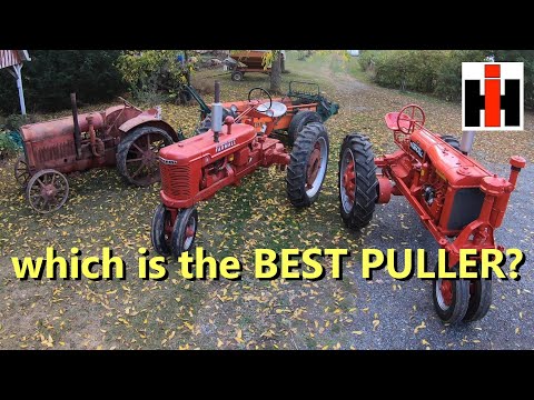 the OLD FARMALLS go head-to-head pulling the manure spreader: F-20, H, and 10-20. which will win?