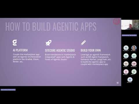 SUG Bangalore - Bridging AI and Experience: Crafting Agentic Marketplace Apps in Sitecore