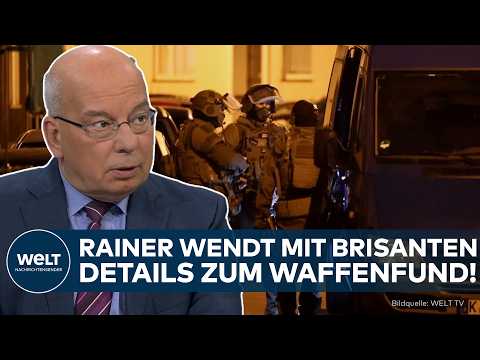 REMSCHEID: "Darauf deutet vieles hin" – Rainer Wendt mit brisanten Details zum Waffenfund!