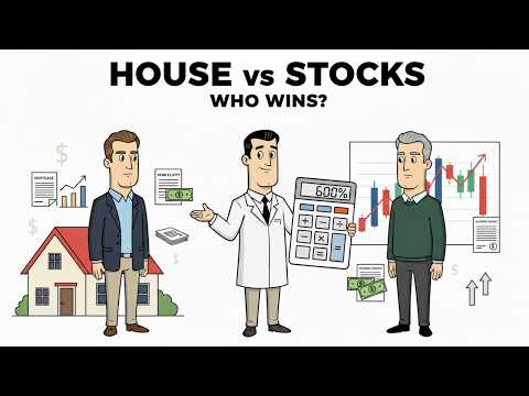 Real Estate Vs Stocks — The Real Math (Which One Will Make You More Money?)