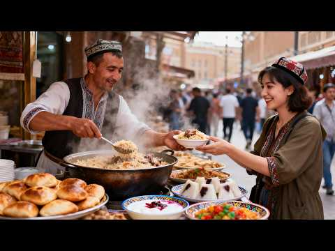 Xinjiang Street Food in Urumqi: Kebabs, Lagman & Baked Samsa