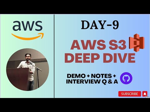 Day-9 | AWS S3 Buckets Deep Dive | 2 Demo Projects with Code | #aws #s3 #abhishekveeramalla