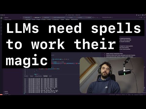 Why LLMs need spells to work their magic.