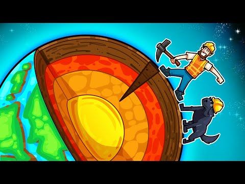 Digging to the CENTRE OF THE EARTH by hand...