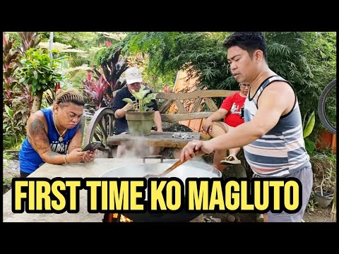 First time ko magluto ng Macaroni Spag sa Farm ki @BrendaMageOfficial !
