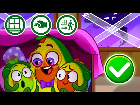 Be Ready for a Hurricane 🌪️🚨 Kids Learn Tornado Safety Tips with Pit & Penny Learn and Grow 💖