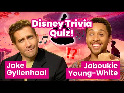 Jake Gyllenhaal & Jaboukie Young-White Take On Our Disney Trivia Quiz 😂