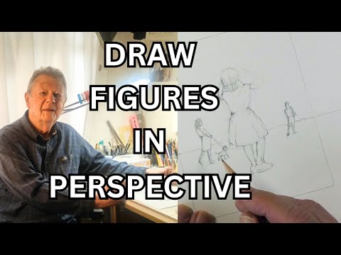 How To Place Figures Im One Point Perspective