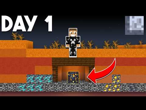 Hardcore, but it's superflat badlands