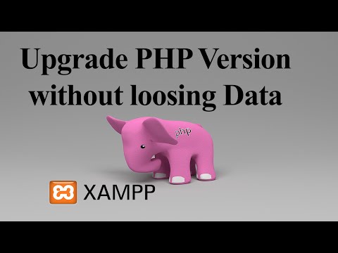 Upgrade PHP without loosing Data XAMPP (Hindi)