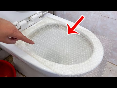 快递里的气泡垫不要扔了，放卫生间和厨房，厉害了，一年省下好几百