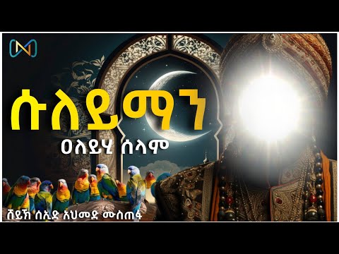 አጃኢብ የሆነ ታሪክ 20 | ሱለይማን ዐለይሂ ሰላም | ቀድሞውንም ያልነበረ ወደፊትም የማይኖር ዱንያዊ ንግስናና ስልጣን ባለቤት | ሸይኽ ሰኢድ አህመድ ሙስጠፋ
