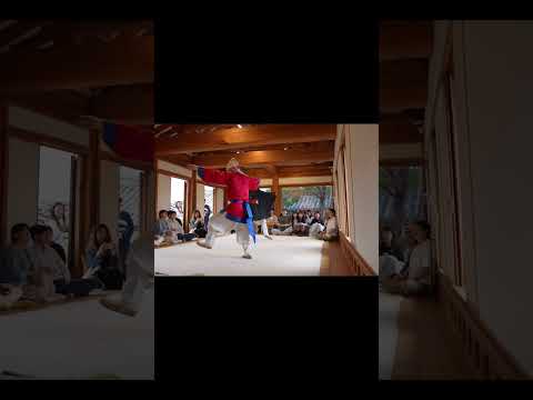 A craftsman creating masks for traditional Korean clown mask theater