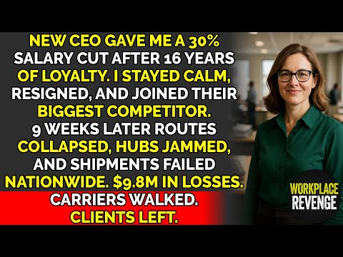 New CEO Gave Me A '30% Salary Cut' After 16 Years. I Walked—They Collapsed | Corporate Revenge