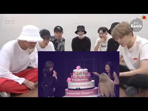 BTS Reaction So cute BLACKPINK [KPOP BLACKPINK] - Part 3