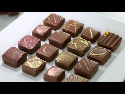 Chocolate Dipped Caramels | Dipped Chocolate Decoration Ideas